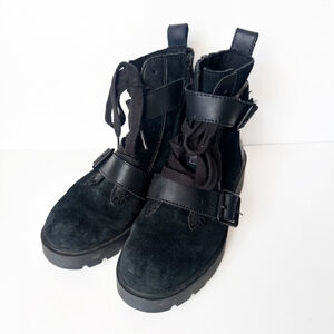 UGG Zorrah Calf Hair Boot Women's Size 7 Black